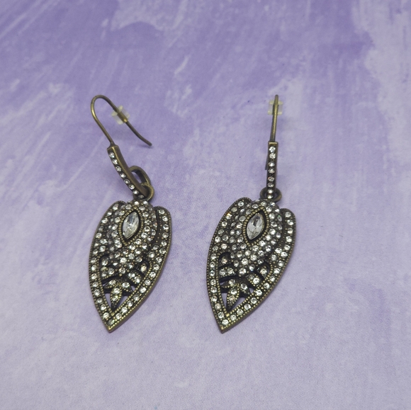 Marlyn Schiff Jewelry - Marlyn Schiff Rounded Crystal Drop Earrings
